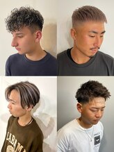 メンズでヘアカラーワンカラー