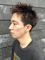 ヒュイル バイ ニアウ(Hwyl by Niau)&nbsp;メンズマッシュパーマニュアンスパーマスパイラルパーマ刈り上げ