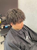 キング 高槻(K!ng)&nbsp;縮毛矯正髪質改善ハイライトレイヤーカット高槻美容室エクステ