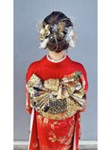 成人式☆着付け