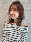 中川智帆/似合わせカット/メルティカラー/フェミニンロング/前髪