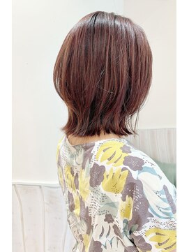 ネオリーブカップ 町田店(Neolive capu) ボブウルフ　メルティカラー　似合わせカット