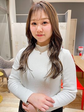 バランス ヘアーアンドアイラッシュ 野田店(balance.) モテるミルクティーベージュ！