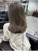 ブリーチ無しステラミルクティー、レイヤーカット