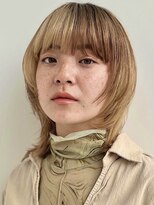 ガーデン 銀座(GARDEN)&nbsp;ウルフレイヤー/顔まわり/似合わせカット/ベージュ/銀座