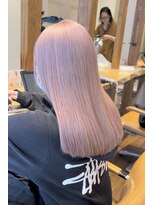 ラグーン(LAGOON)&nbsp;ホワイトピンクベージュ/ケアブリーチ/バレイヤージュ/ピンク