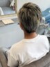 【メンズ限定】カット＋メッシュキャップ＋カラー ￥13000