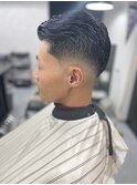 スキンフェード 濡れパン