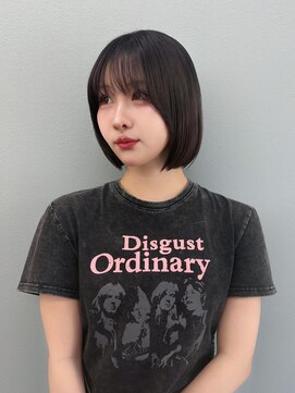 ケシキ(keshiki) 【タッセルボブ】ボブ/切りっぱなしボブ/韓国