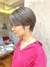 スパイス SPYS マッシュショート/ショートヘア/グレージュ
