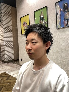 ステレオ ヘアデザイン 安城店(STEREO HAIR DESIGN) スパイキーショート×セット必須（7月）
