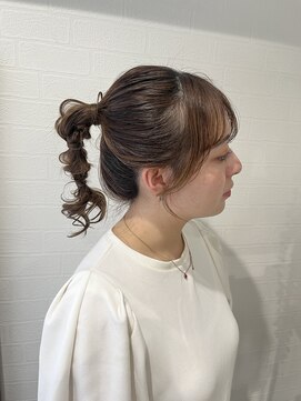 ミモザ シンサイバシ(Mimosa shinsaibashi) ヘアアレンジ