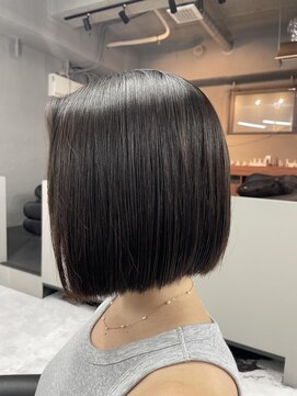 バディ 中野駅前店(BUDDY) 低ダメージ縮毛矯正×ボブ【中野美容室/新中野/東中野/ボブ】