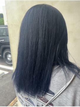 アレッタヘアーサロン(ALETTA HAIR SALON) ネイビーカラー