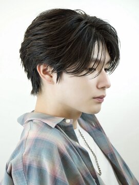 エイド 本店(aid) 毛流れセンターパートニュアンスパーマダウンパーマ