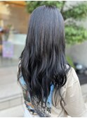 ◯重たく見せない黒髪ヘア提案◯