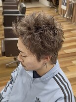 イエローコーン 金沢文庫店(YELLOW CORN)&nbsp;スパイキーショート/メンズミニウルフ/メンズ短髪/短髪