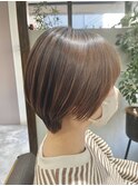 耳にかけても可愛いマッシュショート♪