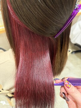 ヘアーエスクールステラ(hair S.COEUR stella) インナーカラー