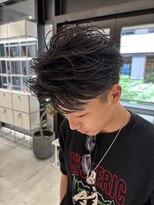 ステアケース 武蔵小杉店(stair:case) 武蔵小杉 メンズフェザーパーマ スイングショート