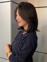 ロンド 銀座(Lond)&nbsp;☆春日☆ニュアンスウルフワンホンレイヤーダークブルーボブ105