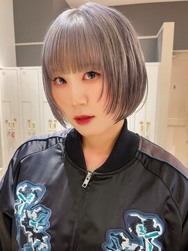 バランス ヘアーアンドアイラッシュ 野田店(balance.) 小顔顔周りレイヤーボブ