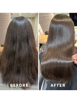 アース 渋谷店(HAIR&MAKE EARTH) 美髪ストレート