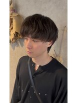 パーミル ヘア クマモト(permille ‰ hair Kumamoto)&nbsp;マッシュショート×ブラック