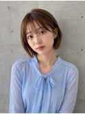 ショートカット×白髪ぼかし、ハイライト×縮毛矯正×髪質改善