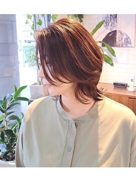 ヘアーサロン カヴィエ(hair salon covie) ミディアムレイヤー　くびれレイヤー