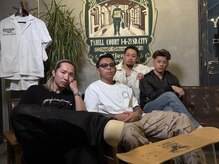 ザ アリー(The Alley)の雰囲気(個性溢れる仲間達で同ビルに3店舗を展開中/仙台フェード/理容室)
