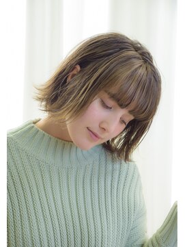 ウィルゴ(VIRGO) 【VIRGO】簡単スタイルでおしゃれに！大人の切りっぱなしボブ