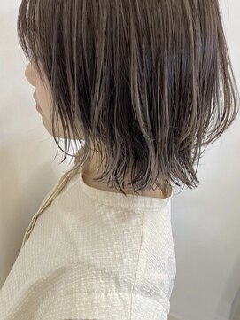 ノット 成田公津の杜(Knot) ミディアムウルフ×ミルクティーグレージュ