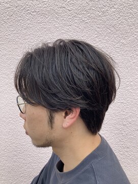 ルート(root) センター分けナチュラルマッシュ