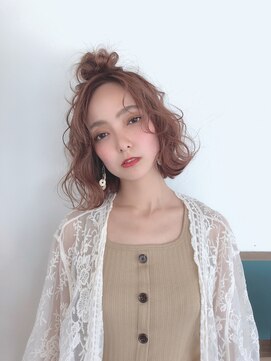 フォーディー(for D) Hair Salon for D　×　抜け感お団子ヘア