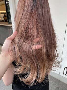 オブ ヘアー 自由が丘 ウエスト(Of HAIR WEST) ☆コーラルベージュ☆