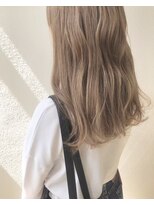 フロート 小阪店(float) ミルクティベージュ_イメチェン,イヤリングカラー,ラベンダー