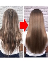 【髪質改善　人気No.1】当店の酸熱トリートメントで叶う艶髪を！