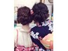 浴衣着付け+ヘアセット4800円~