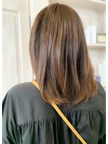 キャアリー(Caary)&nbsp;福山市　美容院　人気イルミナカラーcaaryとろみベージュ