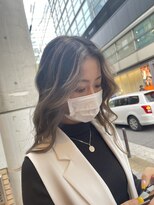 ラフ(LAFF)&nbsp;#黒髪#ボブルフ#ネビージュ#小顔#ワンレン