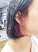 【Hエイチ原宿/庭田祥宏】イルミナカラー レトロボブ