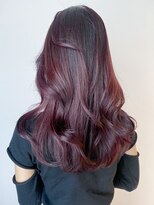 アルバム 渋谷パルコ(ALBUM)&nbsp;ピンクブラウンレイヤーカット_グレージュカラーボブ_ba389502