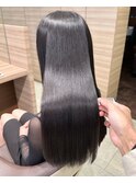 髪質改善ストレート