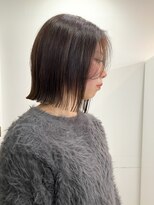 サクラ 岐阜(SAKURA) タッセルボブ　地毛風ストレート　髪質改善カラー　縮毛矯正