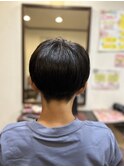 2ブロック/マッシュ男子/刈り上げ/黒髪