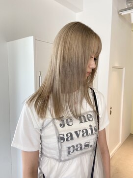 スペシャルオオサカ 難波店(Special OSAKA) 【Special OSAKA】ハイトーンベージュカラー