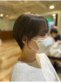 オリーブベージュ　コンパクトショート【池袋】 