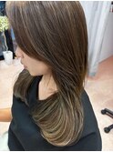 20代・30代・40代/シークレットハイライト/顔まわりレイヤー