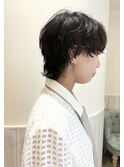 ショートウルフパーマ